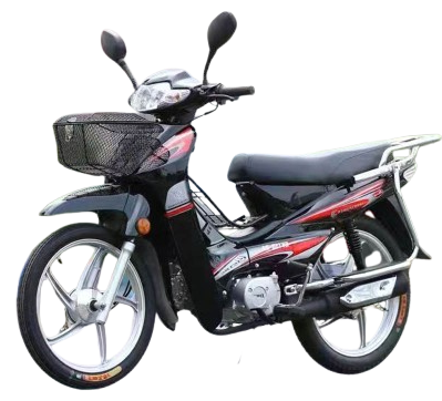 gas-powered motorcycle